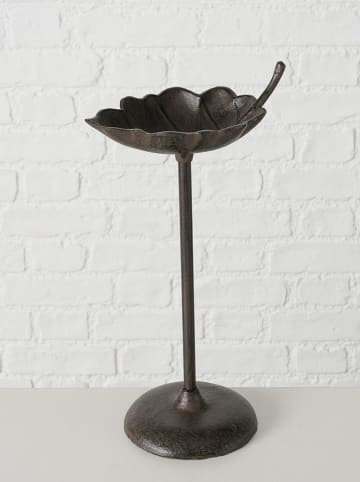 Boltze Vogelbadje "Samando" bruin - (H)37 cm