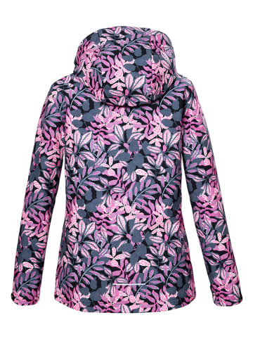 Killtec Softshelljas "Kos" blauw/lichtroze