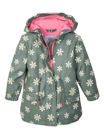 First Instinct by Killtec 2-delige regenoutfit "First Instinct" groen/lichtroze