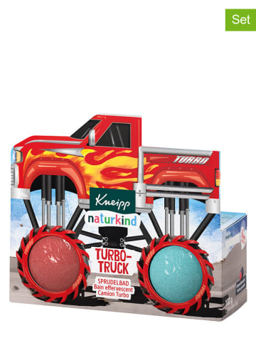 Kneipp 4tlg. Set: Sprudelbad "Naturkind - Turbo-Truck", á 2 Stück, je 50 g