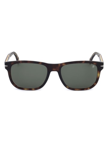 David Beckham Herren-Sonnenbrille in Braun/ Anthrazit