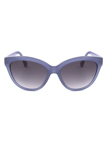 Derek Lam Damen-Sonnenbrille in Blau/ Anthrazit
