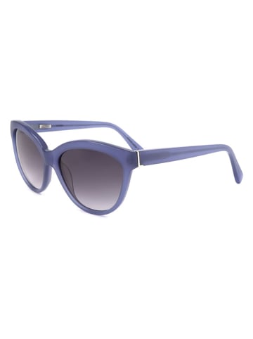 Derek Lam Damen-Sonnenbrille in Blau/ Anthrazit