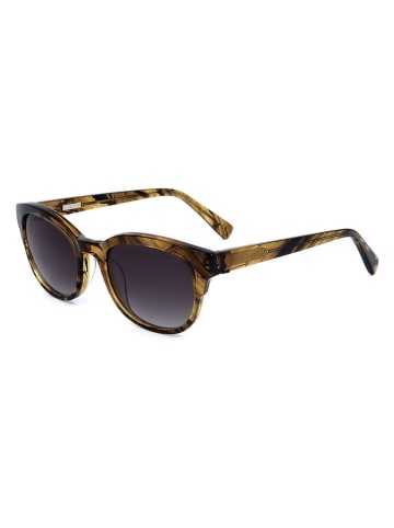 Derek Lam Damen-Sonnenbrille in Braun/ Anthrazit