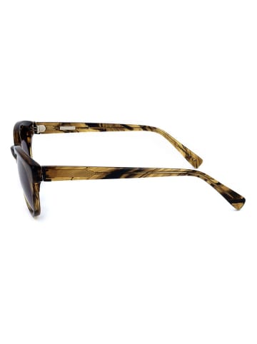 Derek Lam Damen-Sonnenbrille in Braun/ Anthrazit