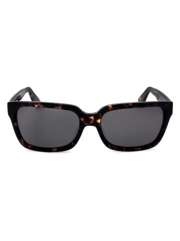 Derek Lam Damskie okulary przeciwsłoneczne w kolorze czarno-antracytowym
