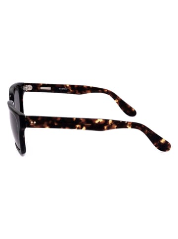 Derek Lam Damskie okulary przeciwsłoneczne w kolorze czarno-antracytowym