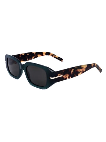 Hugo Boss Damen-Sonnenbrille in Schwarz/ Hellbraun