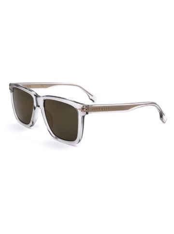 Hugo Boss Męskie okulary przeciwsłoneczne w kolorze szarym