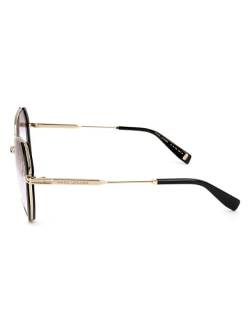 Marc Jacobs Damen-Sonnenbrille in Gold/ Schwarz