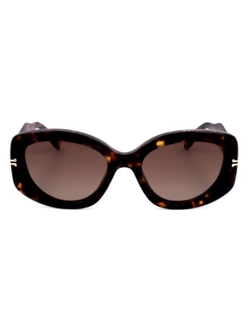 Marc Jacobs Damskie okulary przeciwsłoneczne w kolorze brązowym
