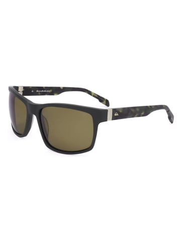 Quiksilver Męskie okulary przeciwsłoneczne w kolorze oliwkowym
