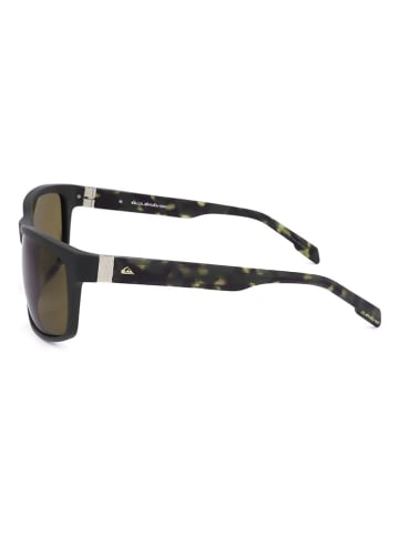 Quiksilver Męskie okulary przeciwsłoneczne w kolorze oliwkowym