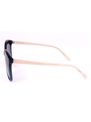 Ted Baker Damskie okulary przeciwsłoneczne w kolorze granatowo-jasnoróżowym