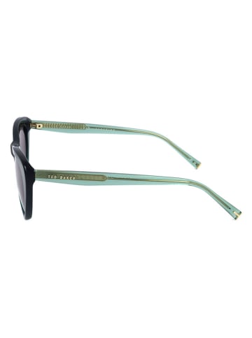 Ted Baker Damen-Sonnenbrille in Grün/ Grau