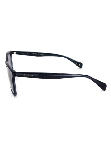 Ted Baker Męskie okulary przeciwsłoneczne w kolorze granatowym