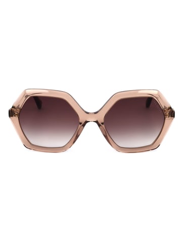 Ted Baker Damen-Sonnenbrille in Beige/ Braun