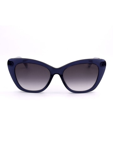 Ted Baker Damen-Sonnenbrille in Dunkelblau-Gold/ Lila