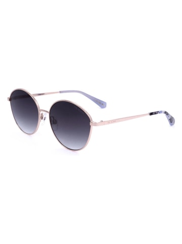 Ted Baker Damskie okulary przeciwsłoneczne w kolorze złoto-fioletowym