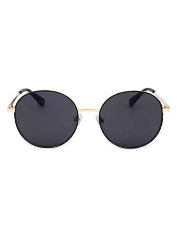 Ted Baker Damen-Sonnenbrille in Gold/ Schwarz