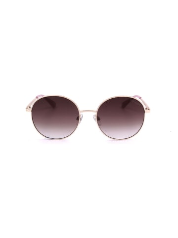 Ted Baker Damskie okulary przeciwsłoneczne w kolorze złoto-brązowo-jasnoróżowym