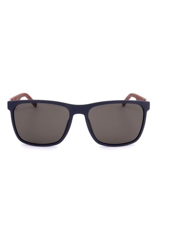 Tommy Hilfiger Męskie okulary przeciwsłoneczne w kolorze niebiesko-bordowo-brązowym
