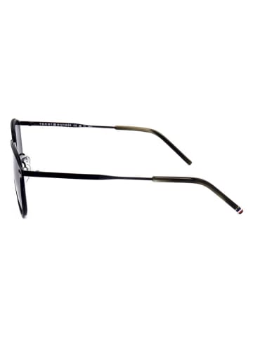 Tommy Hilfiger Męskie okulary przeciwsłoneczne w kolorze czarno-szarym