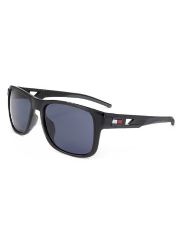 Tommy Hilfiger Herren-Sonnenbrille in Grau/ Blau