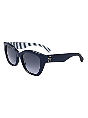 Tommy Hilfiger Damskie okulary przeciwsłoneczne w kolorze granatowo-niebieskim