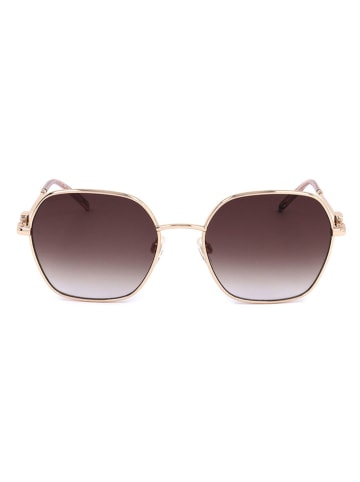 Tommy Hilfiger Damen-Sonnenbrille in Gold/ Rosa