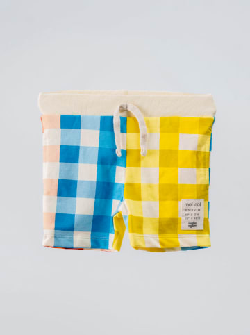 Moi Noi Shorts in Gelb/ Blau