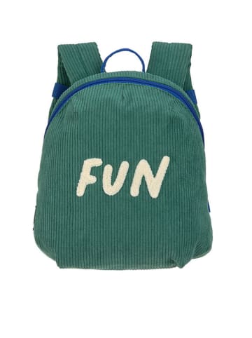 Lässig Rucksack "Little Gang Fun" in Grün - (L)26,5 cm - (B)10 cm - (H)26,5 cm