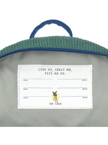 Lässig Rucksack "Little Gang Fun" in Grün - (L)26,5 cm - (B)10 cm - (H)26,5 cm