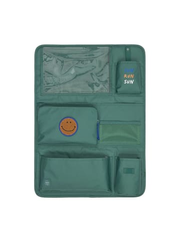 Lässig Autorücksitz-Organizer "Little Gang" in Grün - (L)44 cm - (B)3 cm - (H)60 cm
