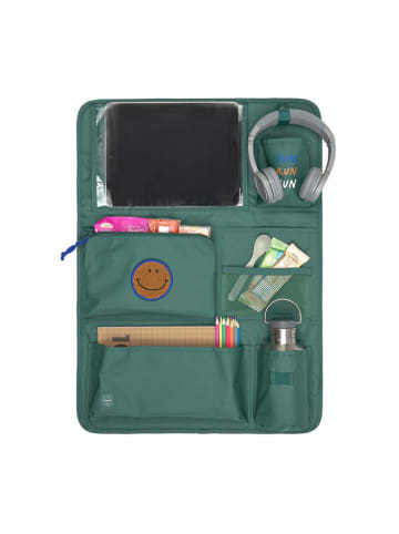 Lässig Autorücksitz-Organizer "Little Gang" in Grün - (L)44 cm - (B)3 cm - (H)60 cm