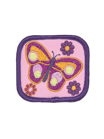 Lässig 3tlg. Patches-Set "Flowers" in Lila/ Rosa
