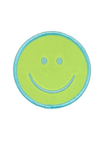 Lässig 3tlg. Patches-Set "Smile" in Grün/ Gelb