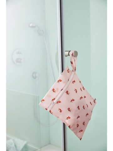 Lässig Wickeltasche "Little Forest Rabbit" in Rosa - (L)29 cm - (B)40 cm