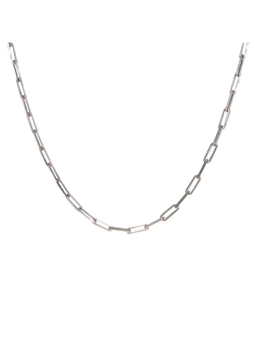 Eulenschnitt Silber-Halskette "Vivi" - (L)45 cm