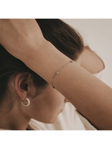Eulenschnitt Silber-Armband "Lisa" mit Schmuckelementen