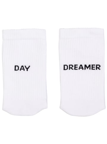 Eulenschnitt Socken "Day Dreamer" in Weiß