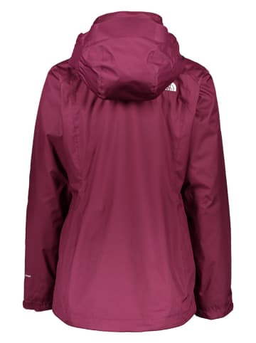 The North Face Kurtka funkcyjna 2w1 w kolorze śliwkowym