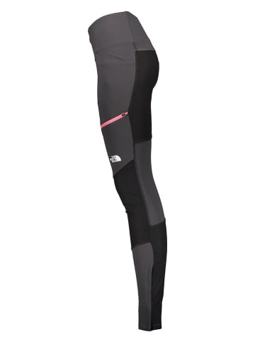 The North Face Legginsy turystyczne w kolorze czarno-szarym