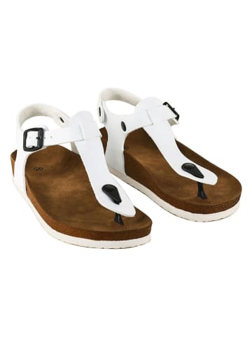 Moosefield Zehensandalen in Weiß