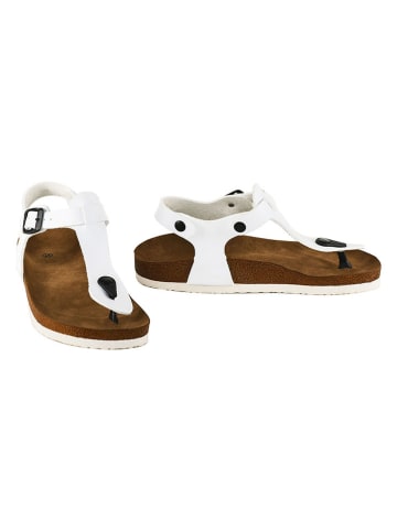 Moosefield Zehensandalen in Weiß