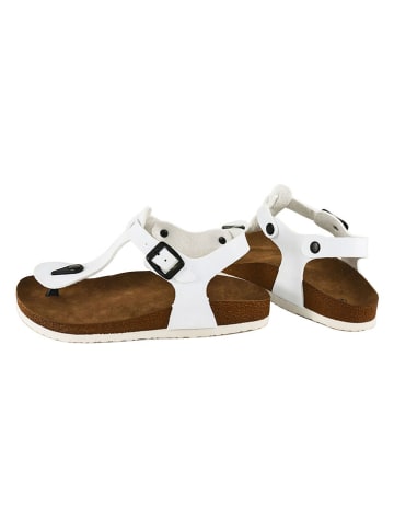Moosefield Zehensandalen in Weiß