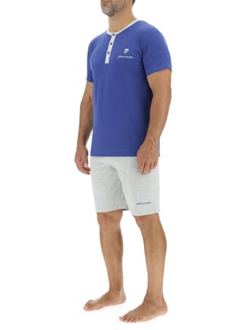 Pierre Cardin Piżama w kolorze niebiesko-szarym