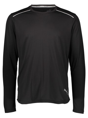 Puma Funktionsshirt "Run" in Schwarz