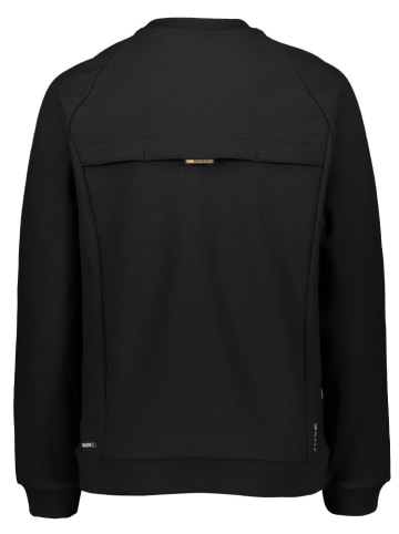 Puma Sweatshirt "V-Gold" in Schwarz