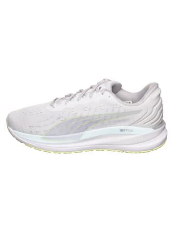 Puma Laufschuhe "Magnify Nitro" in Weiß/ Gelb